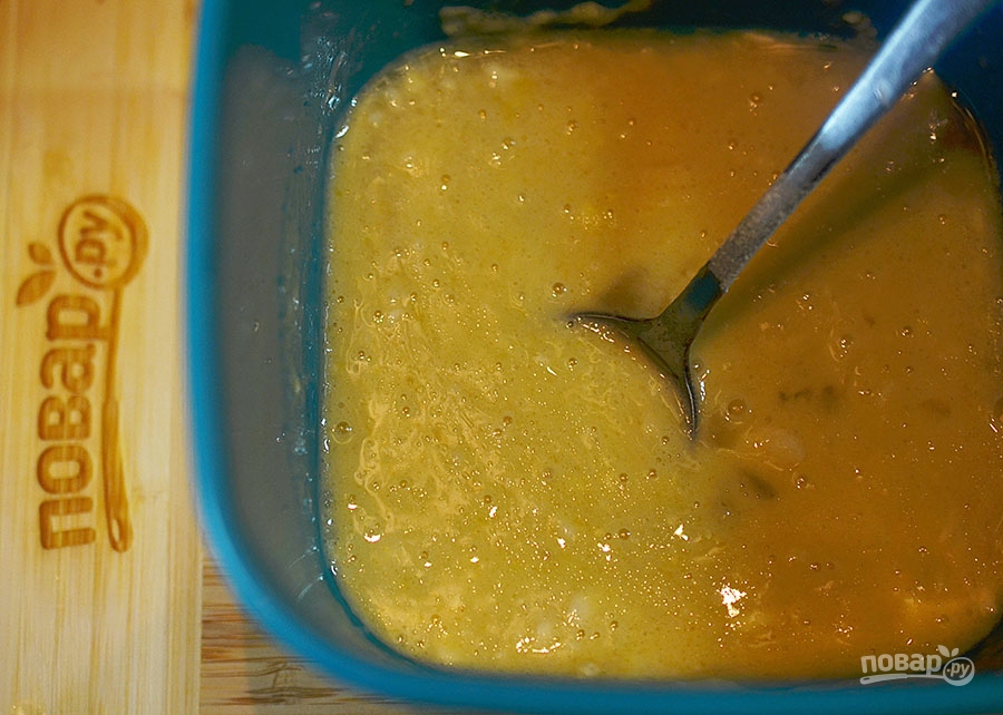 Яблочно-молочные квадратики