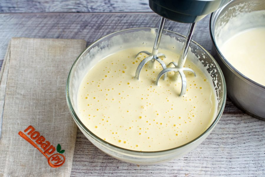 Шоколадный мусс со сливками