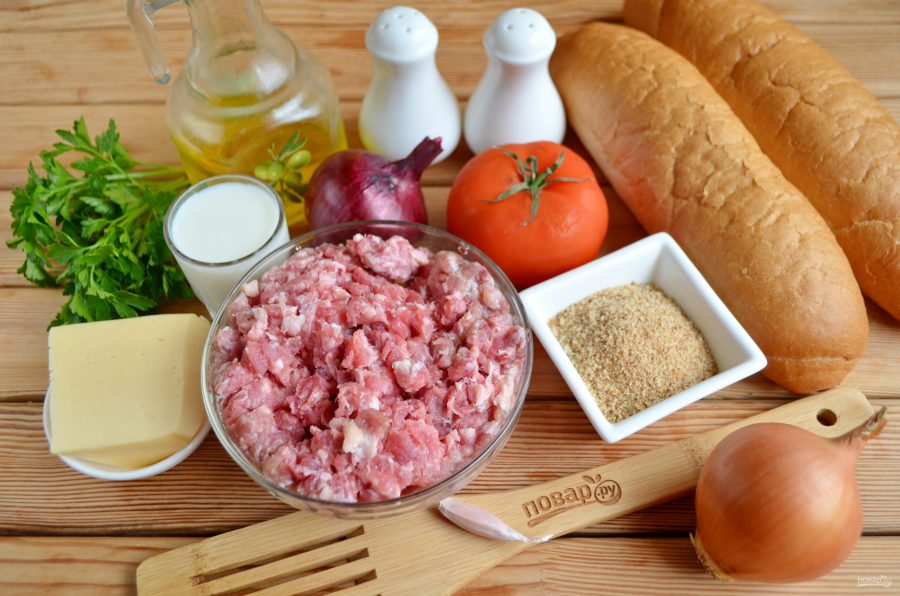 Сэндвич с мясными шариками