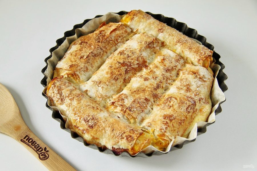 Лаваш с тыквой в духовке