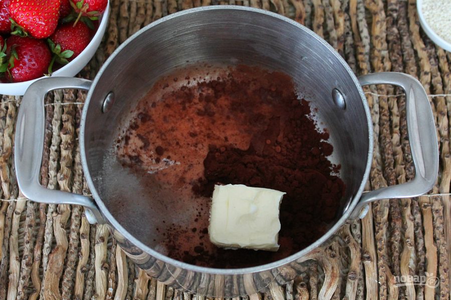 Клубника в шоколадной глазури