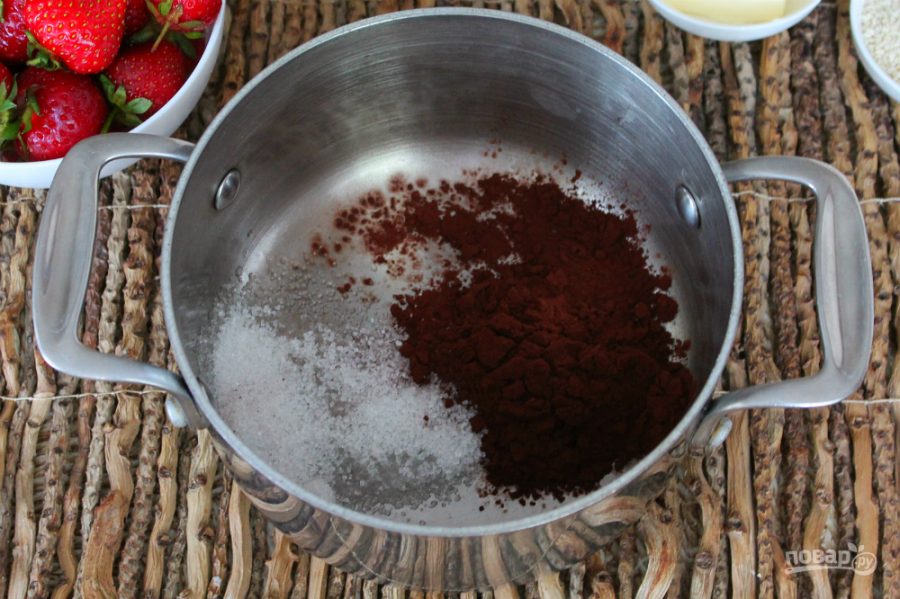 Клубника в шоколадной глазури