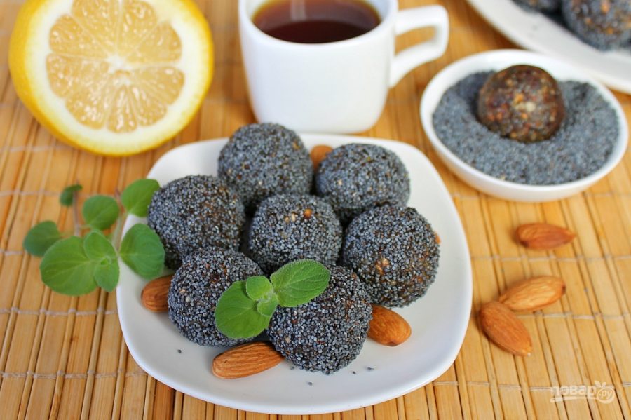 Конфеты с маком