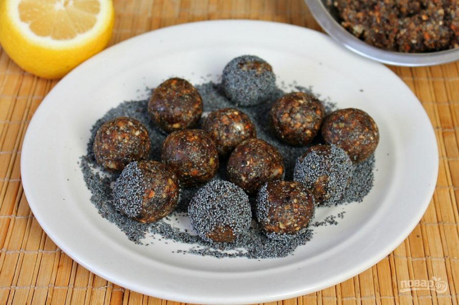 Конфеты с маком