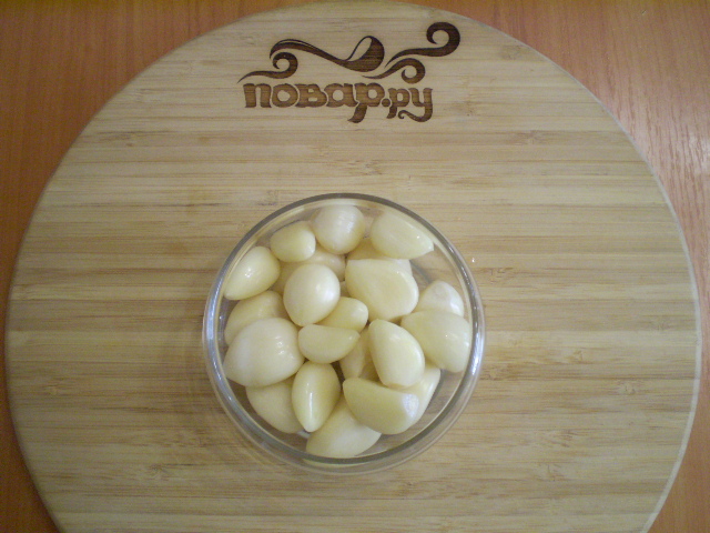 Маринованный чеснок быстрого приготовления