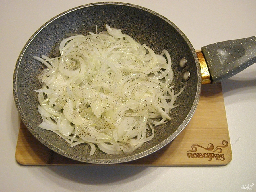Слоеный салат с курицей