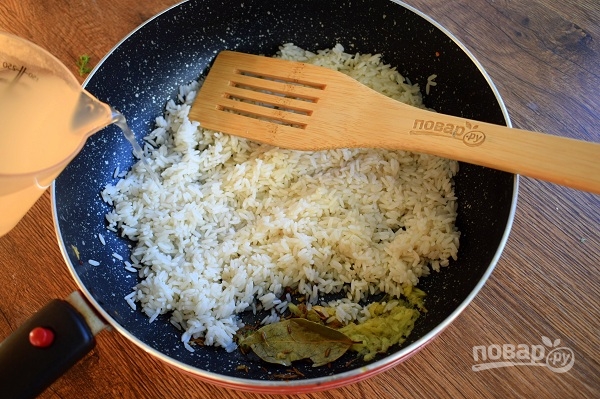 Морковный рис на гарнир