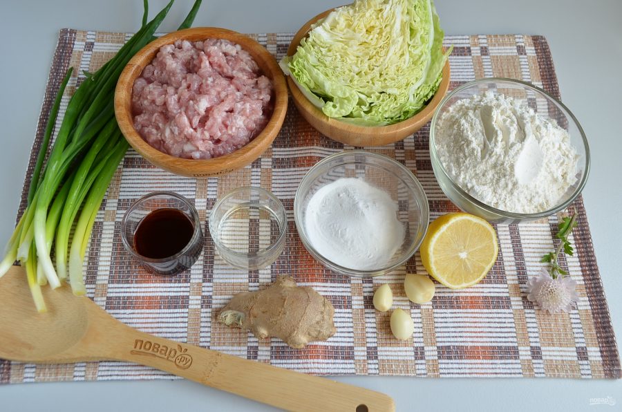 Японские жареные пельмешки "Гедза"