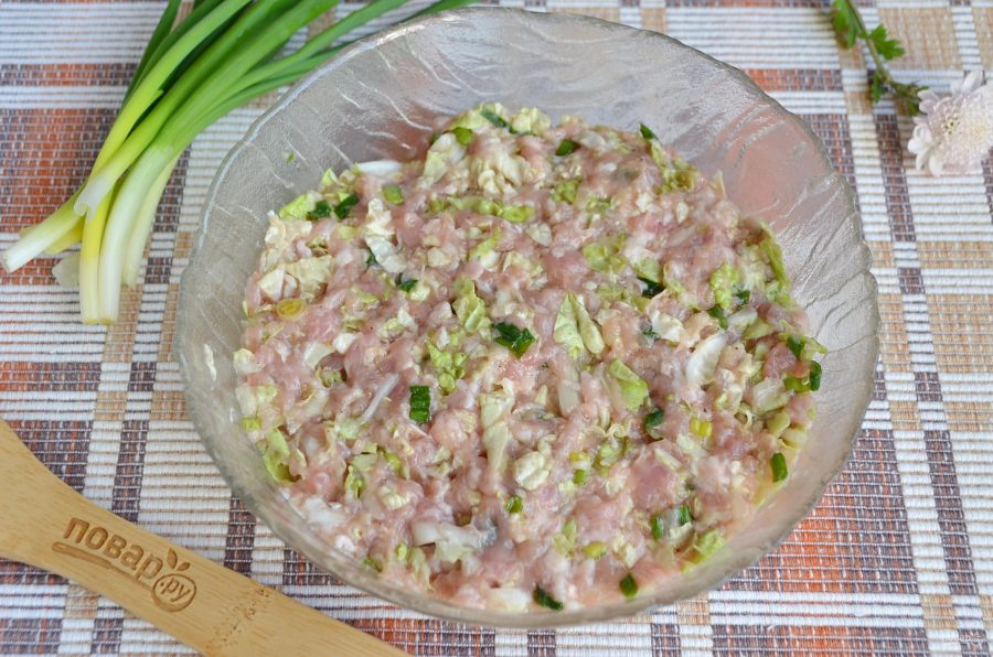 Японские жареные пельмешки "Гедза"