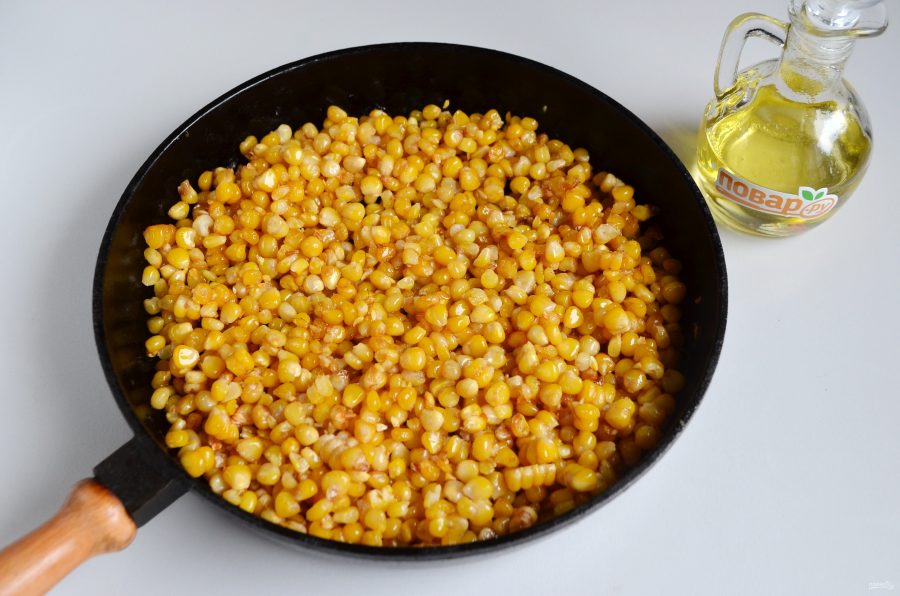 Мексиканский салат из кукурузы