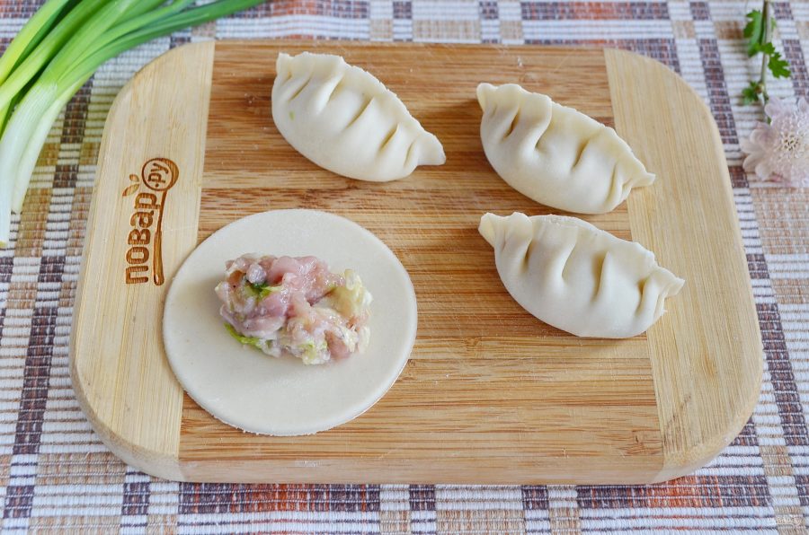 Японские жареные пельмешки "Гедза"