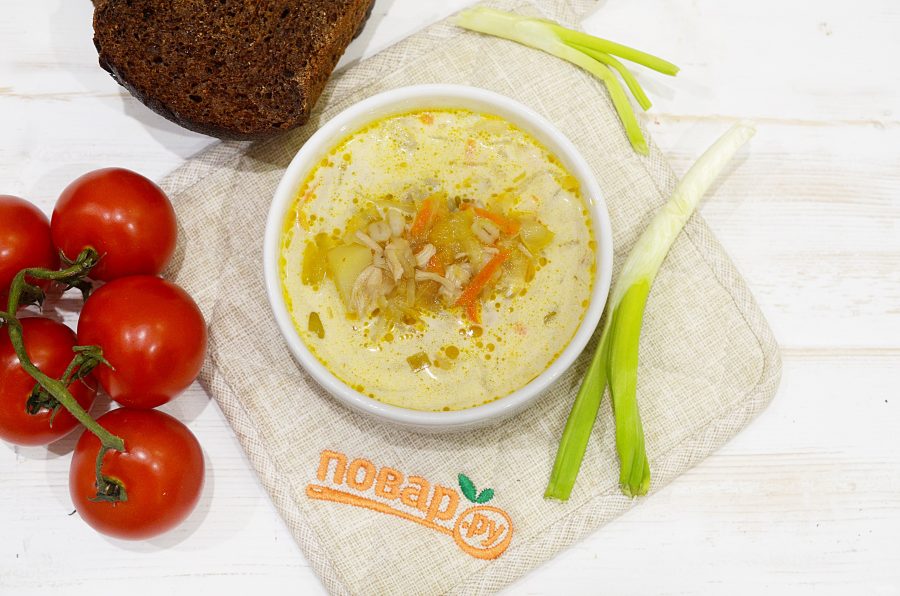 Кислые щи с перловкой
