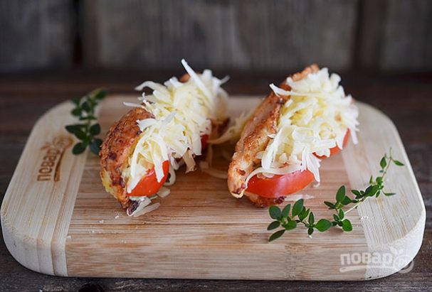 Чалупас из курицы по-мексикански