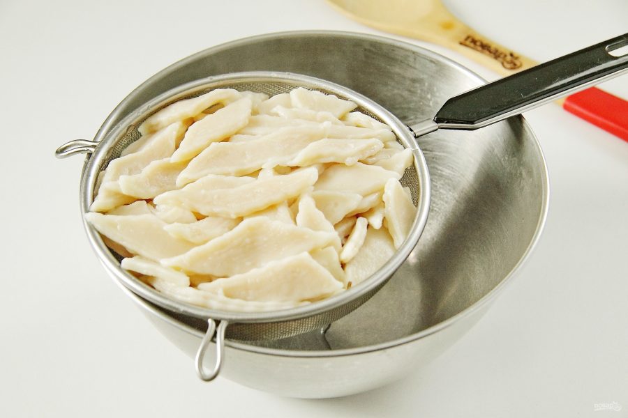 Ленивые пельмени с мясом