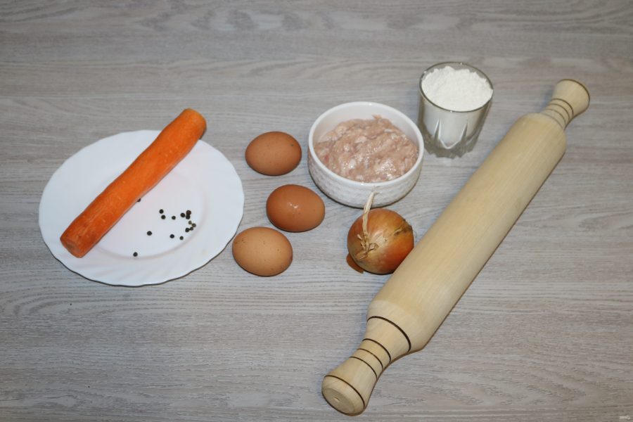 Галушки с фрикадельками