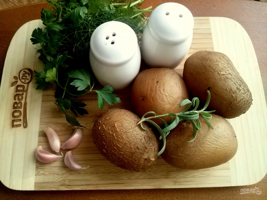 Чесночный картофель "Обалденный"