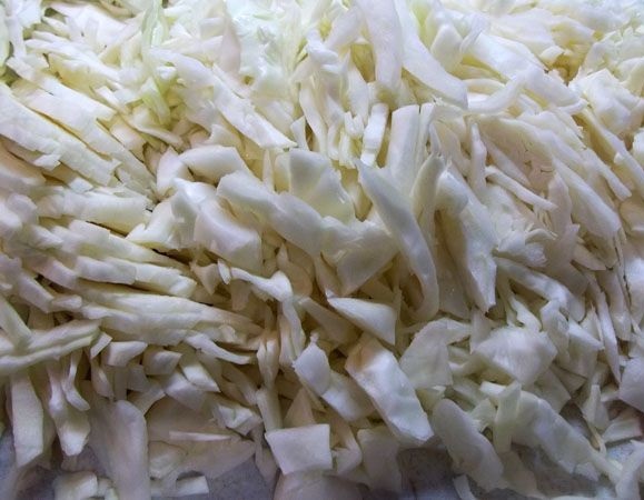 Капуста со свининой